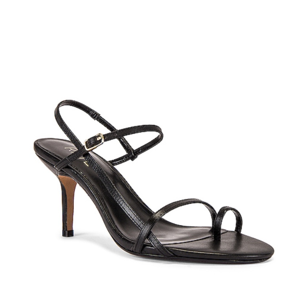 RAYE RIGA HEEL IN BLACK